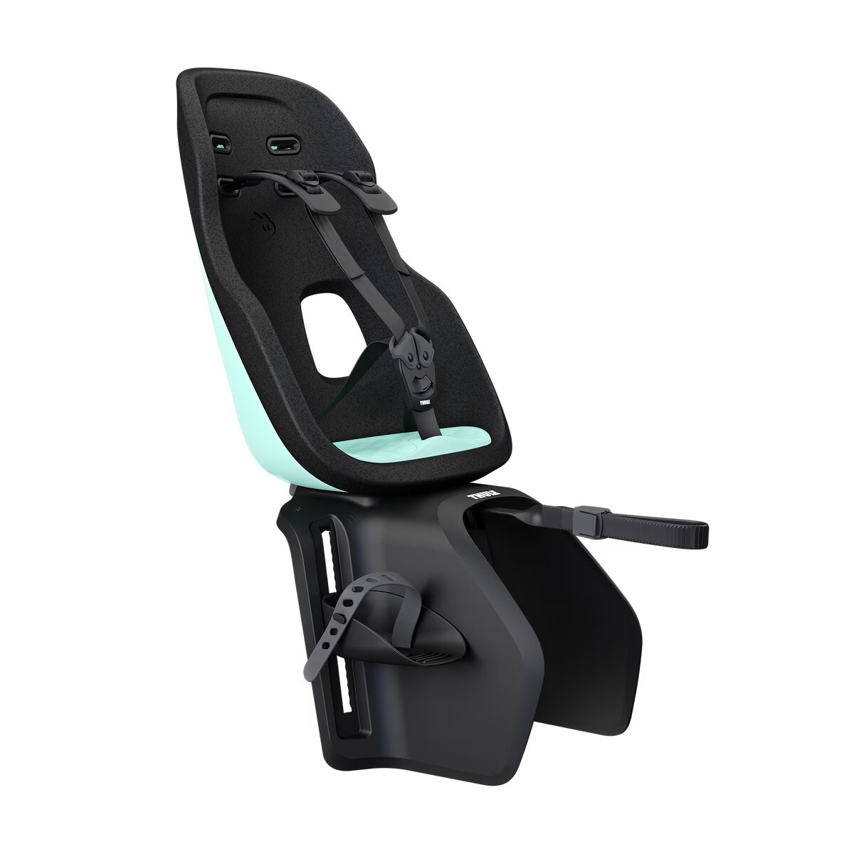 Thule Yepp Nexxt 2 Maxi Rack bērnu velosipēda sēdeklis | Mēteliski zaļš