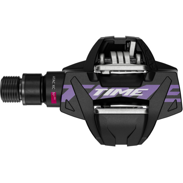 TIME ATAC XC 6 pedāļi | Black - Purple
