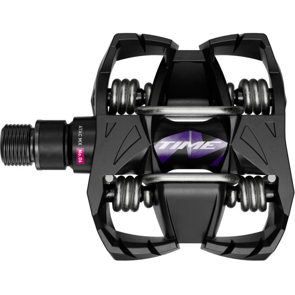 TIME MX 6 pedāļi | Black
