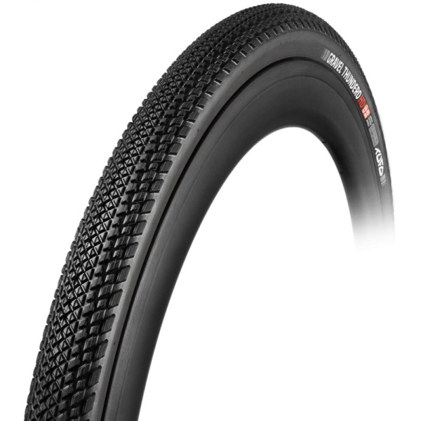 TUFO Gravel Thundero HD TR 28" salokāmā riepa | Black