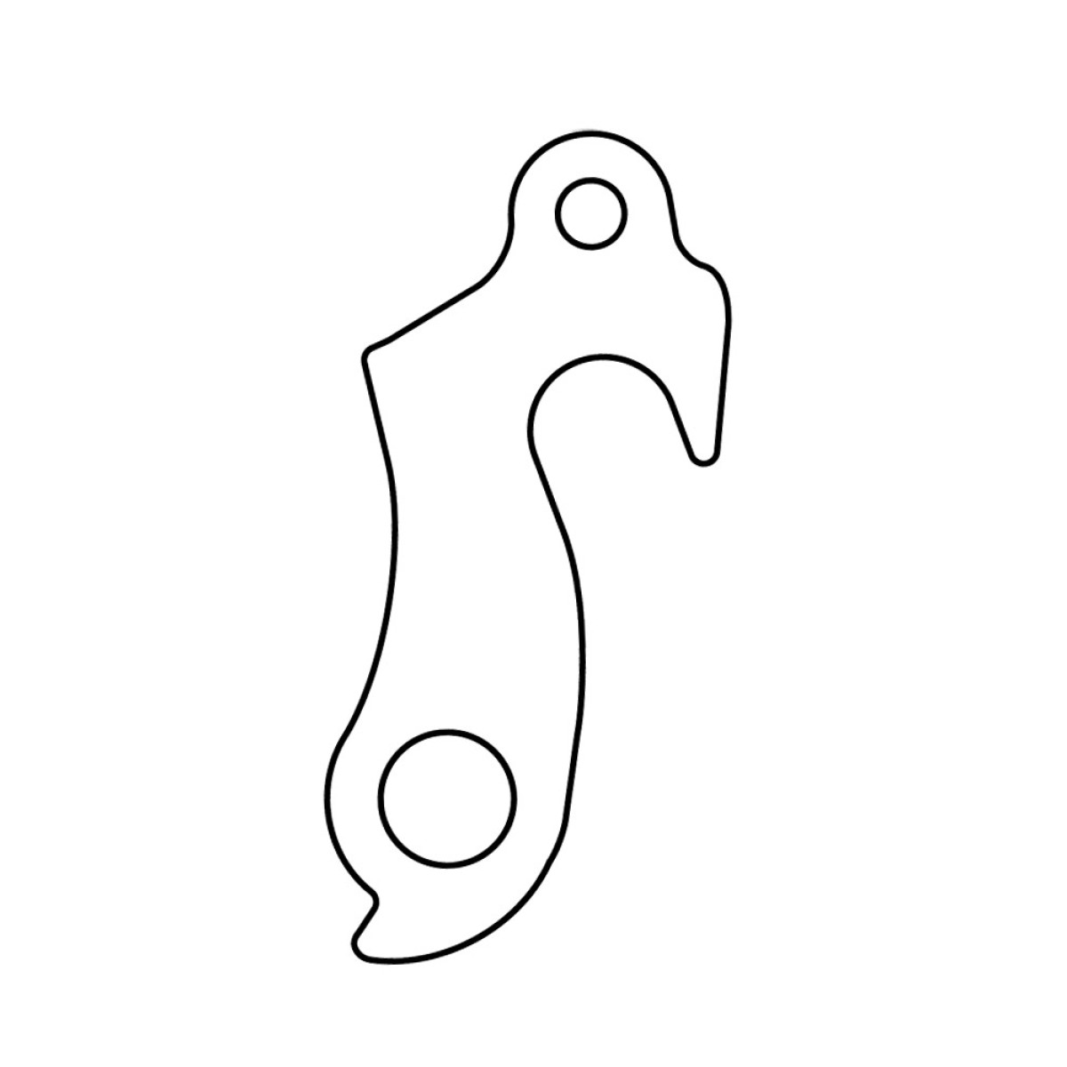 Union GH-029 pārslēdzēja kājiņa | Bergamont, Focus, Fuji, Fuji, KTM, Ridley