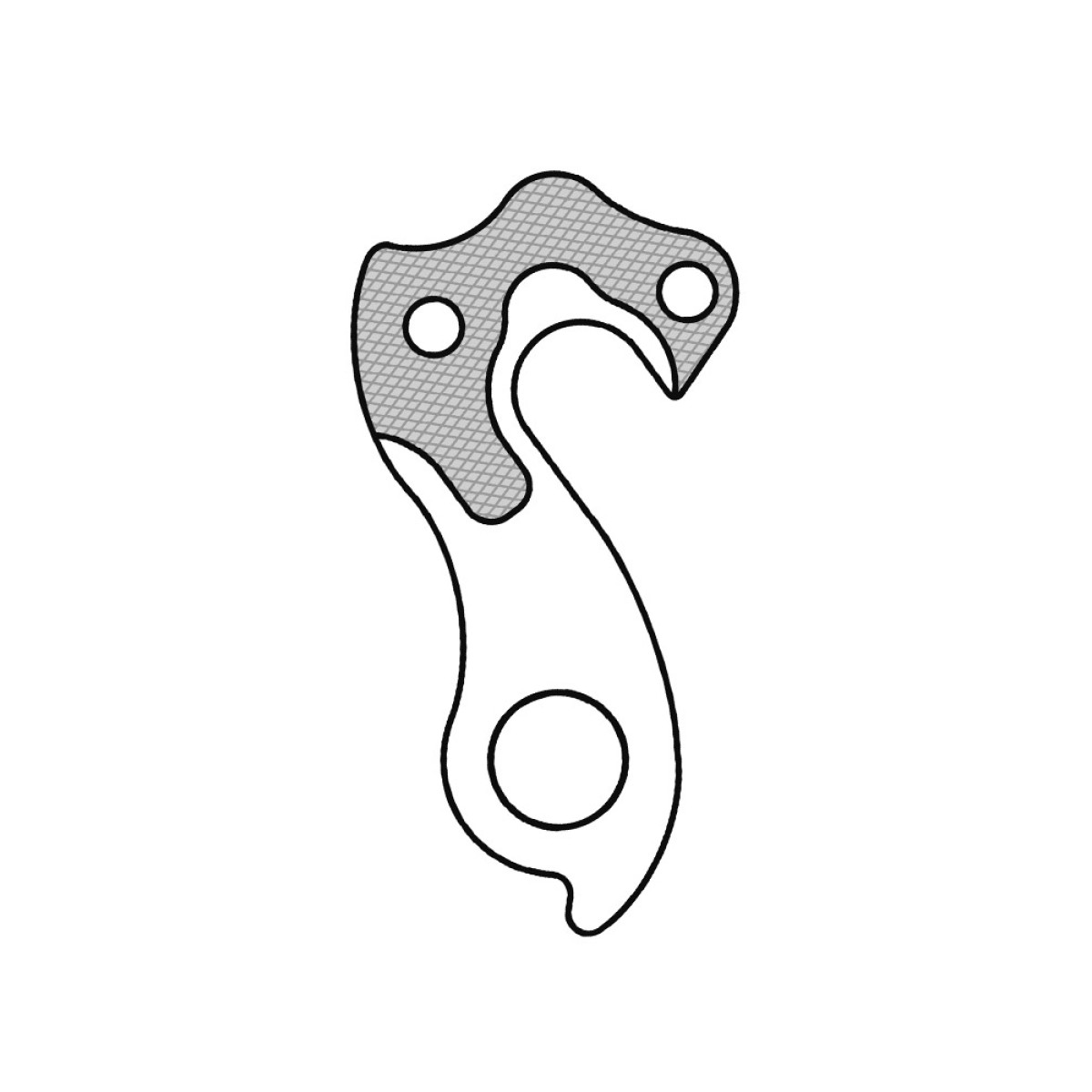 Union GH-041 pārslēdzēja kājiņa | Pinarello, Stevens