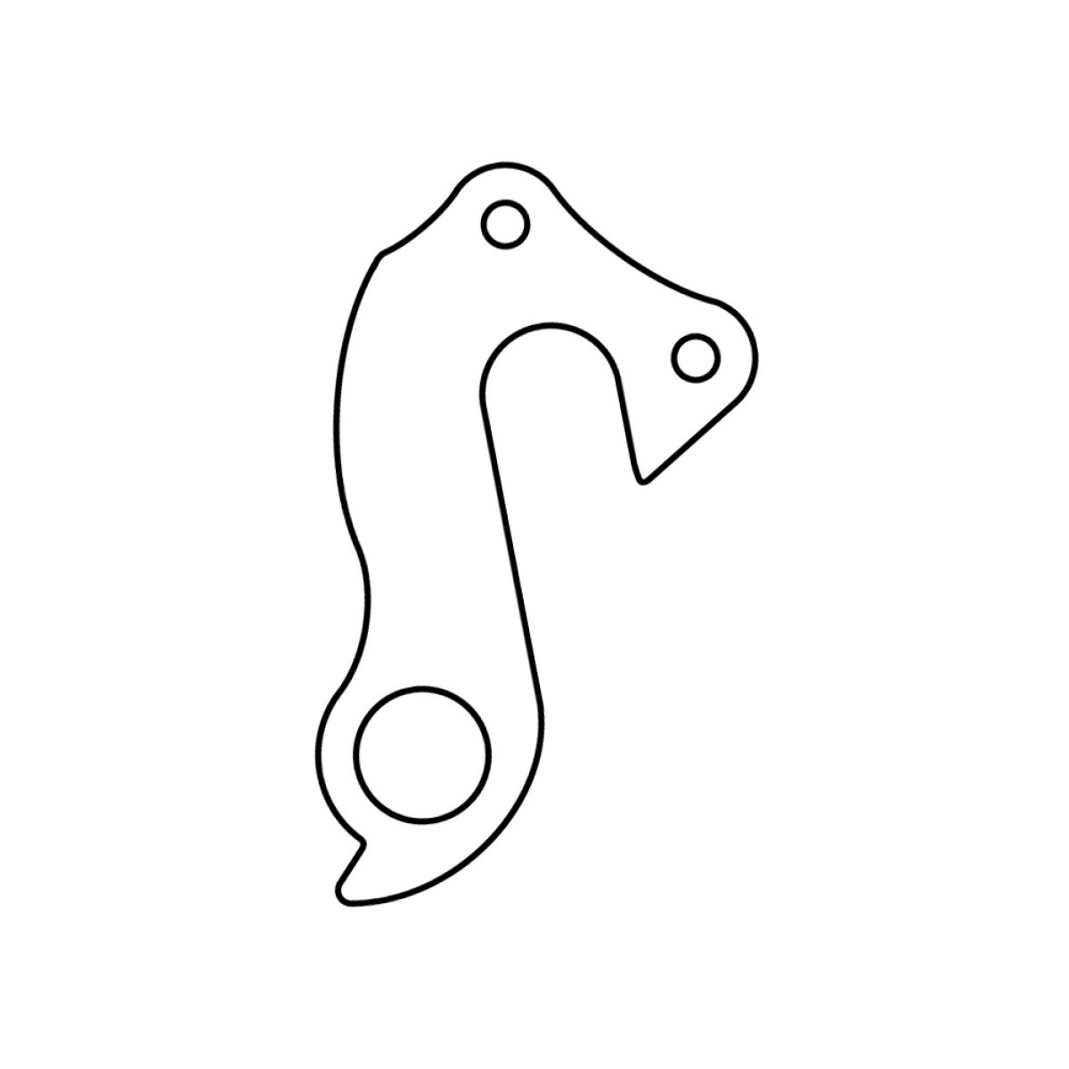 Union GH-072 pārslēdzēja kājiņa | Corratec