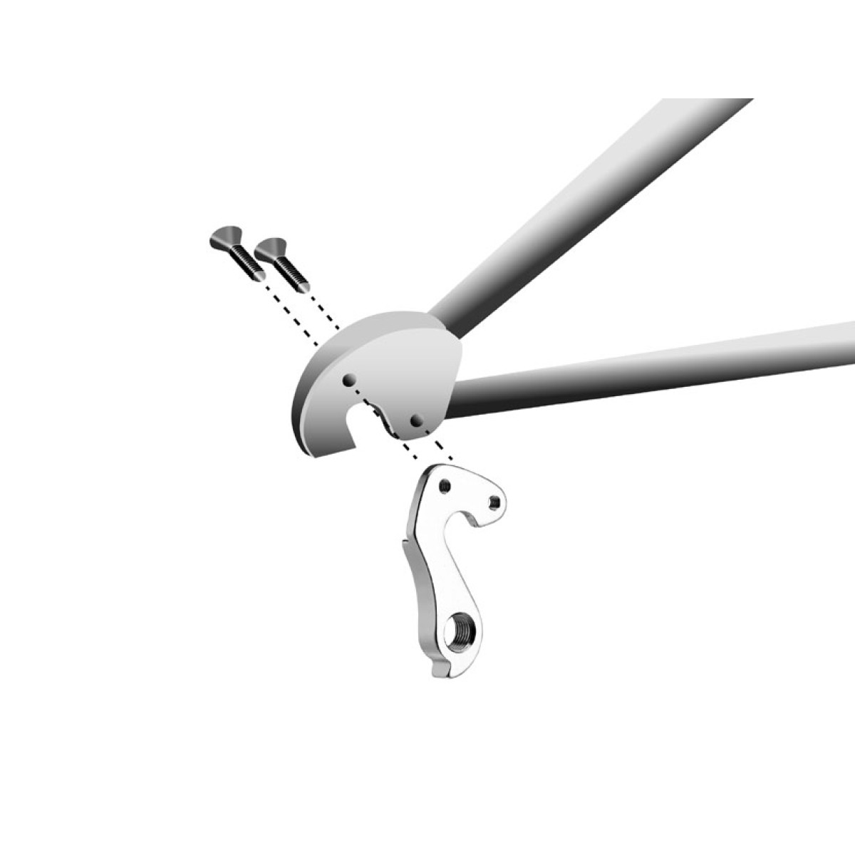 Union GH-204 pārslēdzēja kājiņa | Focus, Kalkhoff, Raleigh, Univega
