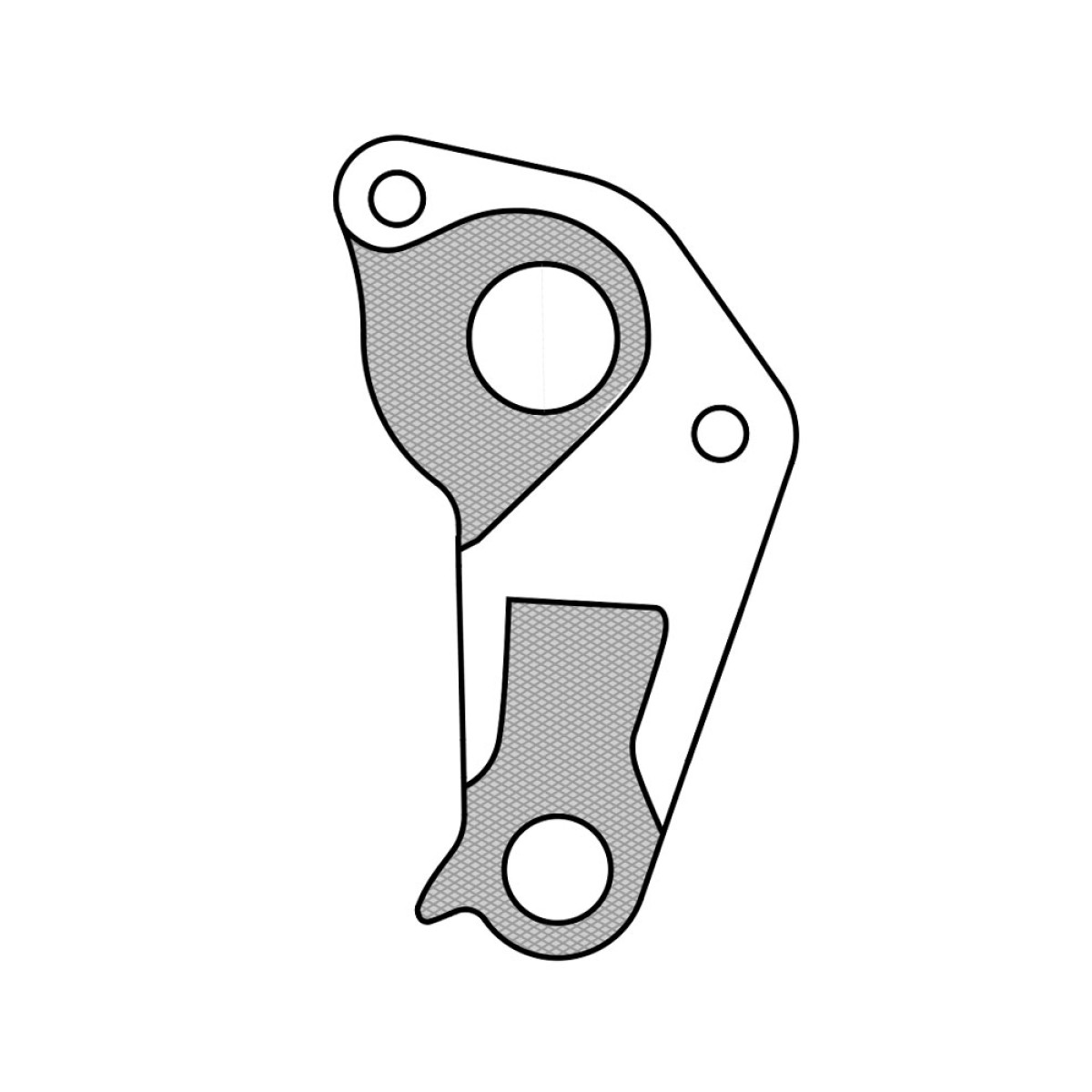 Union GH-222 pārslēdzēja kājiņa | Lapierre