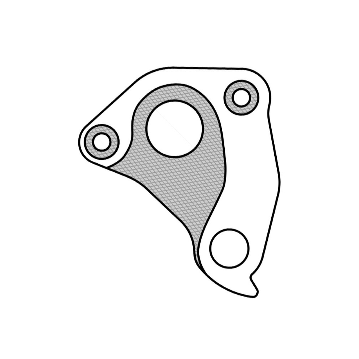 Union GH-223 pārslēdzēja kājiņa | Lapierre