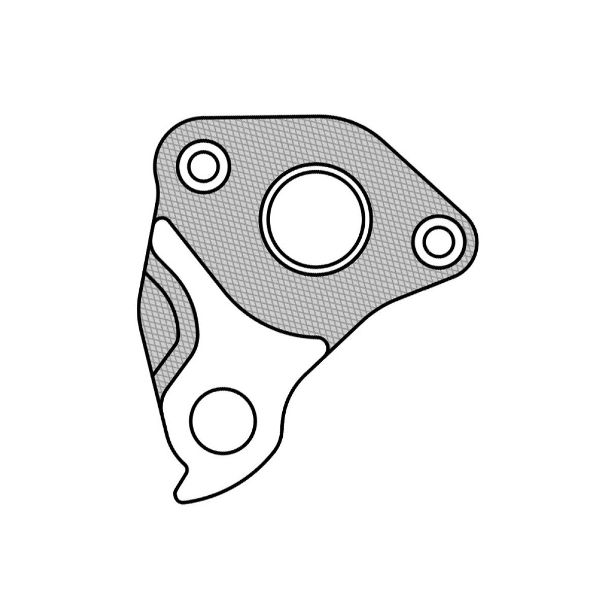 Union GH-223 pārslēdzēja kājiņa | Lapierre