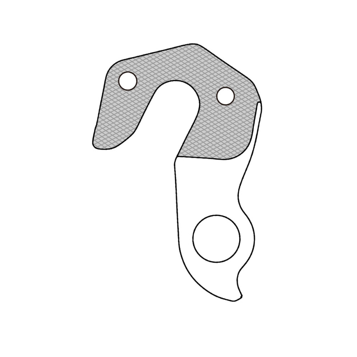 Union GH-265 pārslēdzēja kājiņa | Orbea