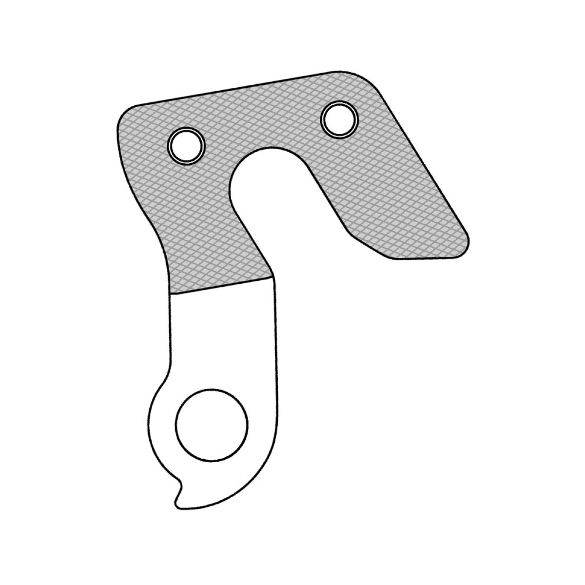 Union GH-274 pārslēdzēja kājiņa | Orbea