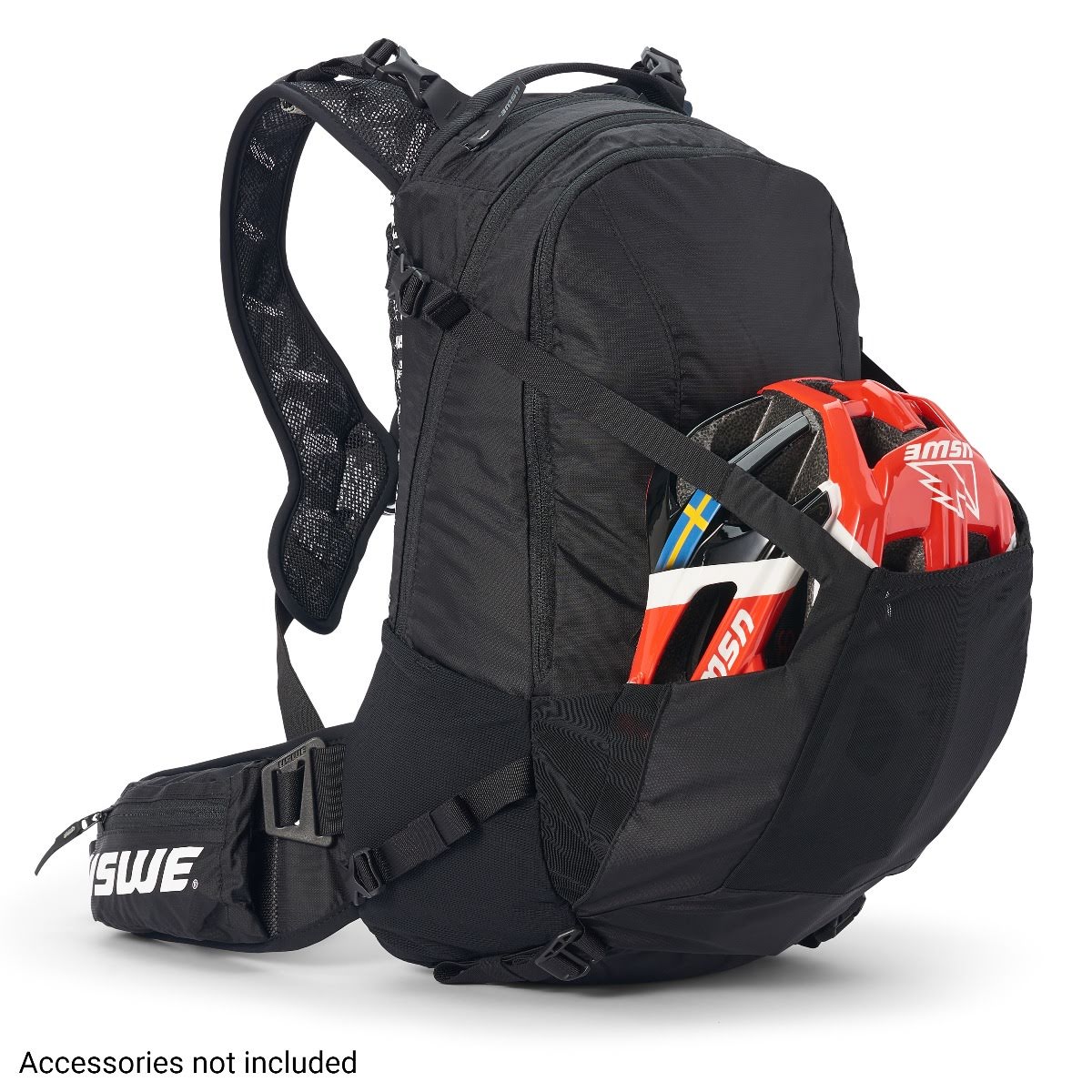 USWE SHRED 16L MTB dienas mugursoma | Carbon Black