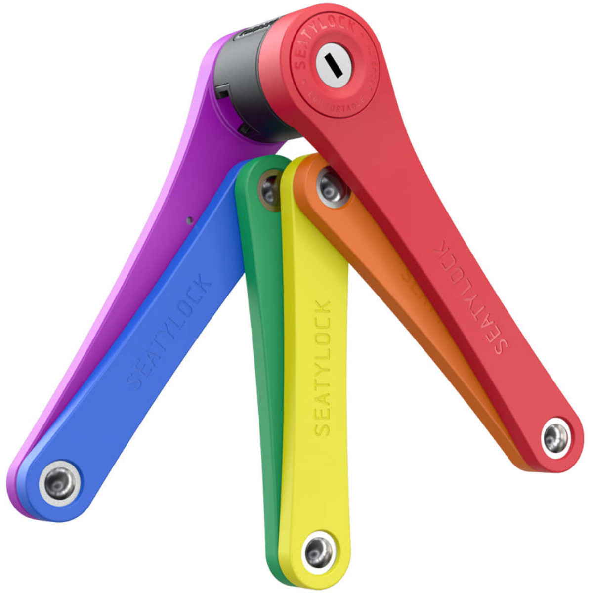 Voxom Foldylock kompakta salokāmā slēdzene | Rainbow