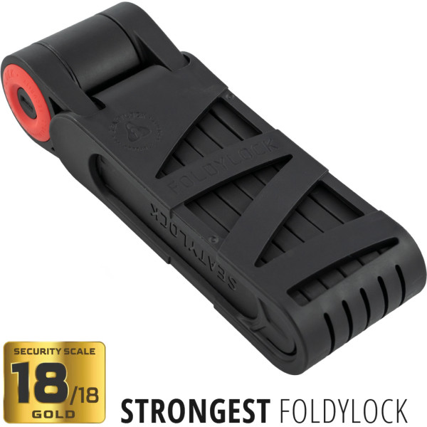 Voxom Foldylock Forever locīšanas slēdzene | Melna Voxom Foldylock Forever locīšanas slēdzene | Melna
