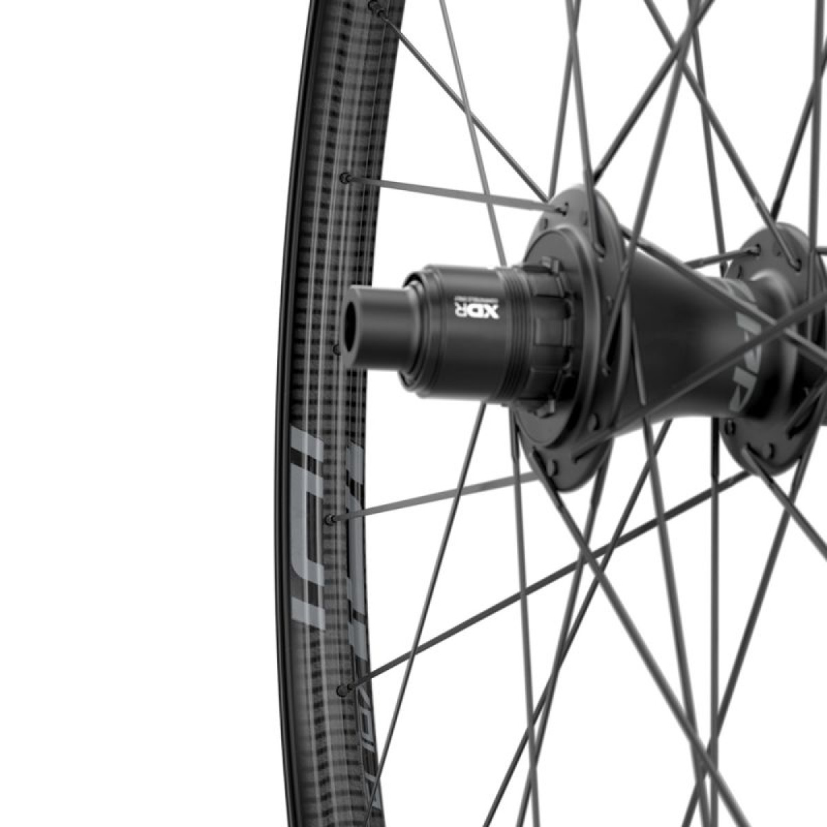 Zipp 101 XPLR bezcauruļu oglekļa disku aizmugurējais rats | Black