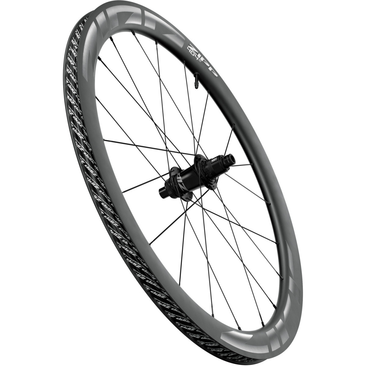 Zipp 404 S Tubeless Disc Brake aizmugurējais ritenis | Dark Grey