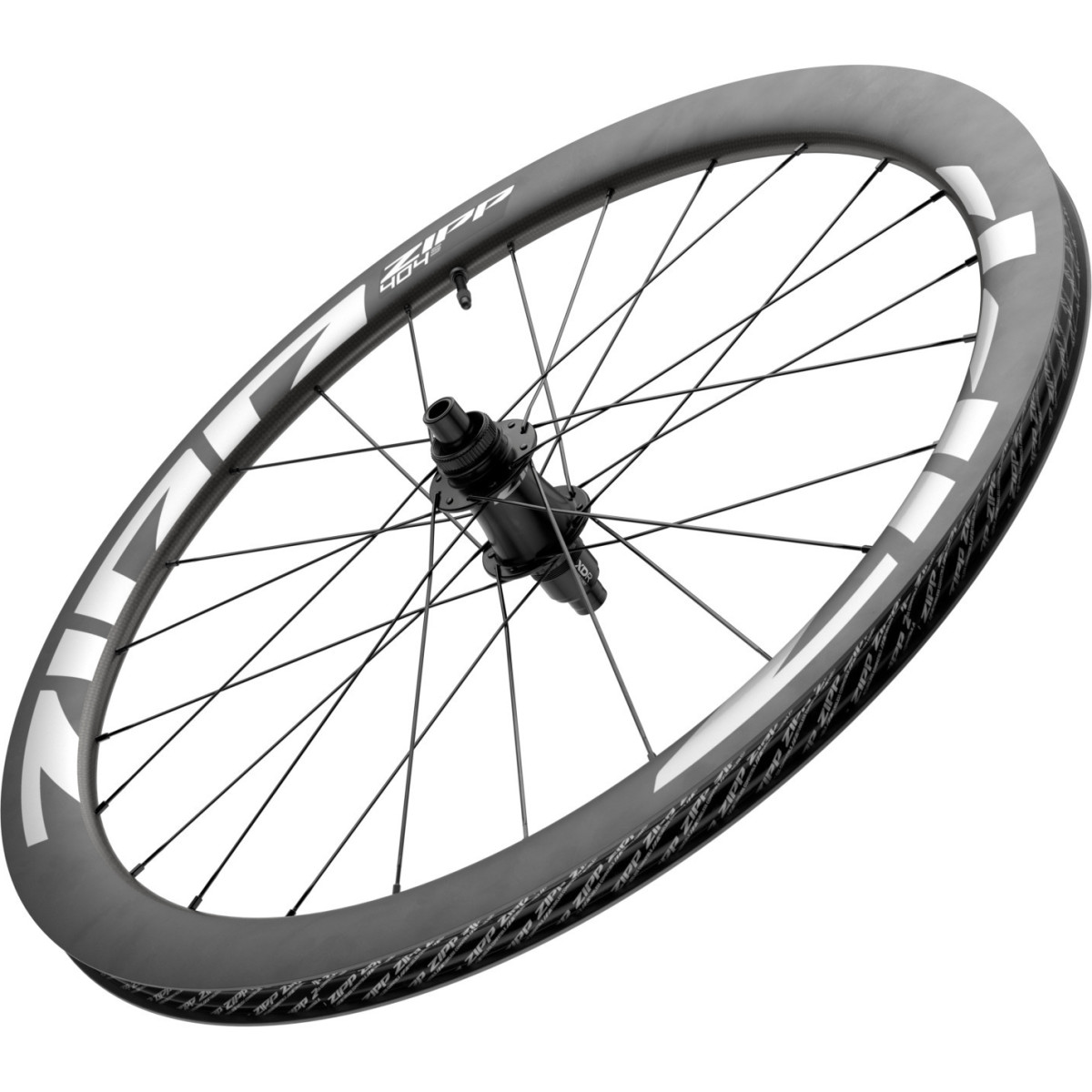 Zipp 404 S Tubeless Disc Brake aizmugurējais ritenis | Dark Grey