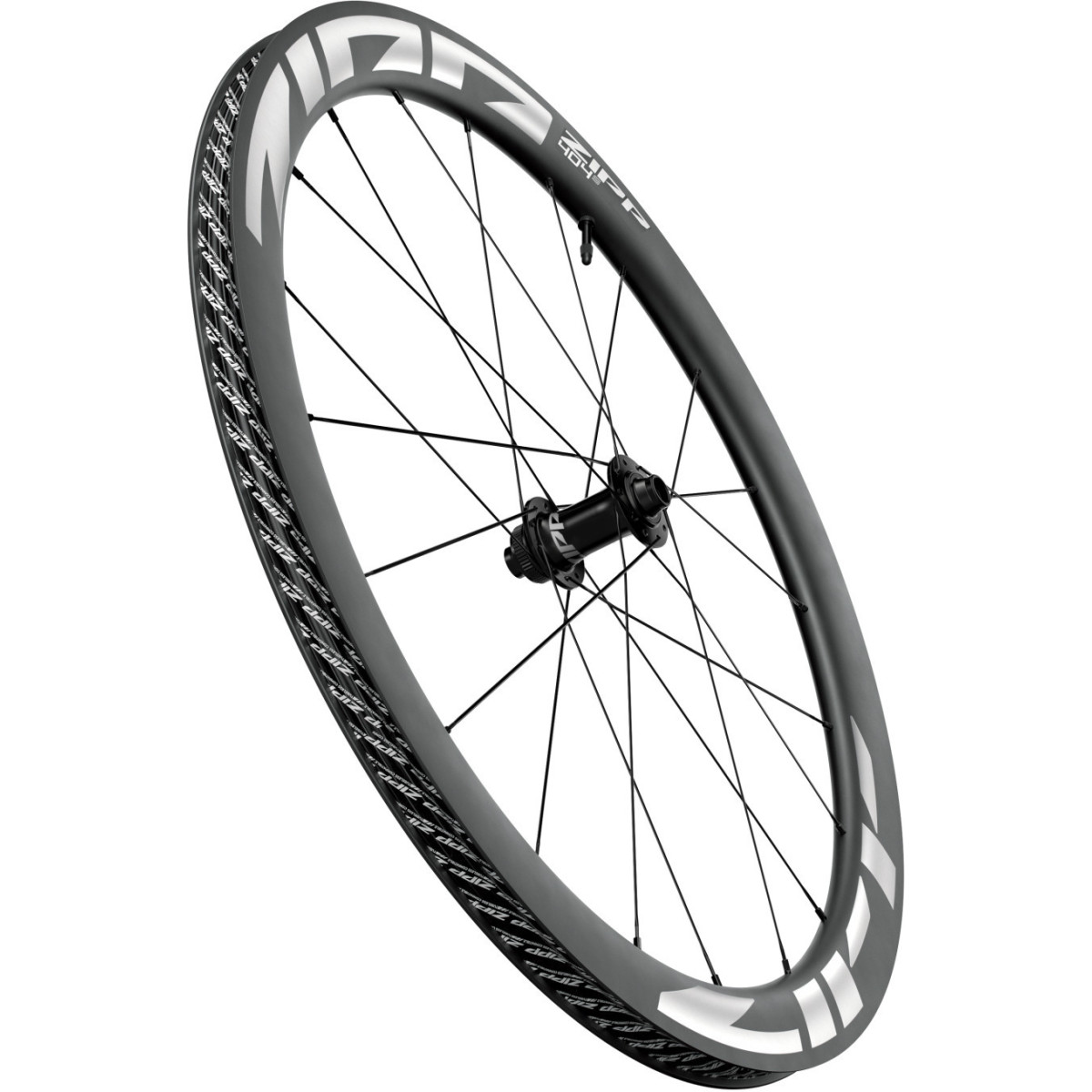 Zipp 404 S Tubeless Disc Brake priekšējais ritenis | White
