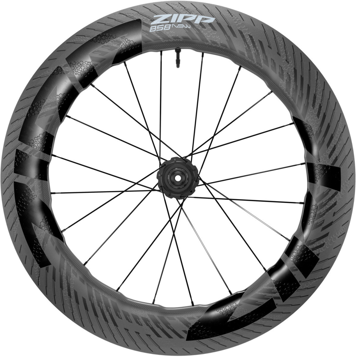 Zipp 454 NSW cauruļveida disku bremžu aizmugurējais rats MY23