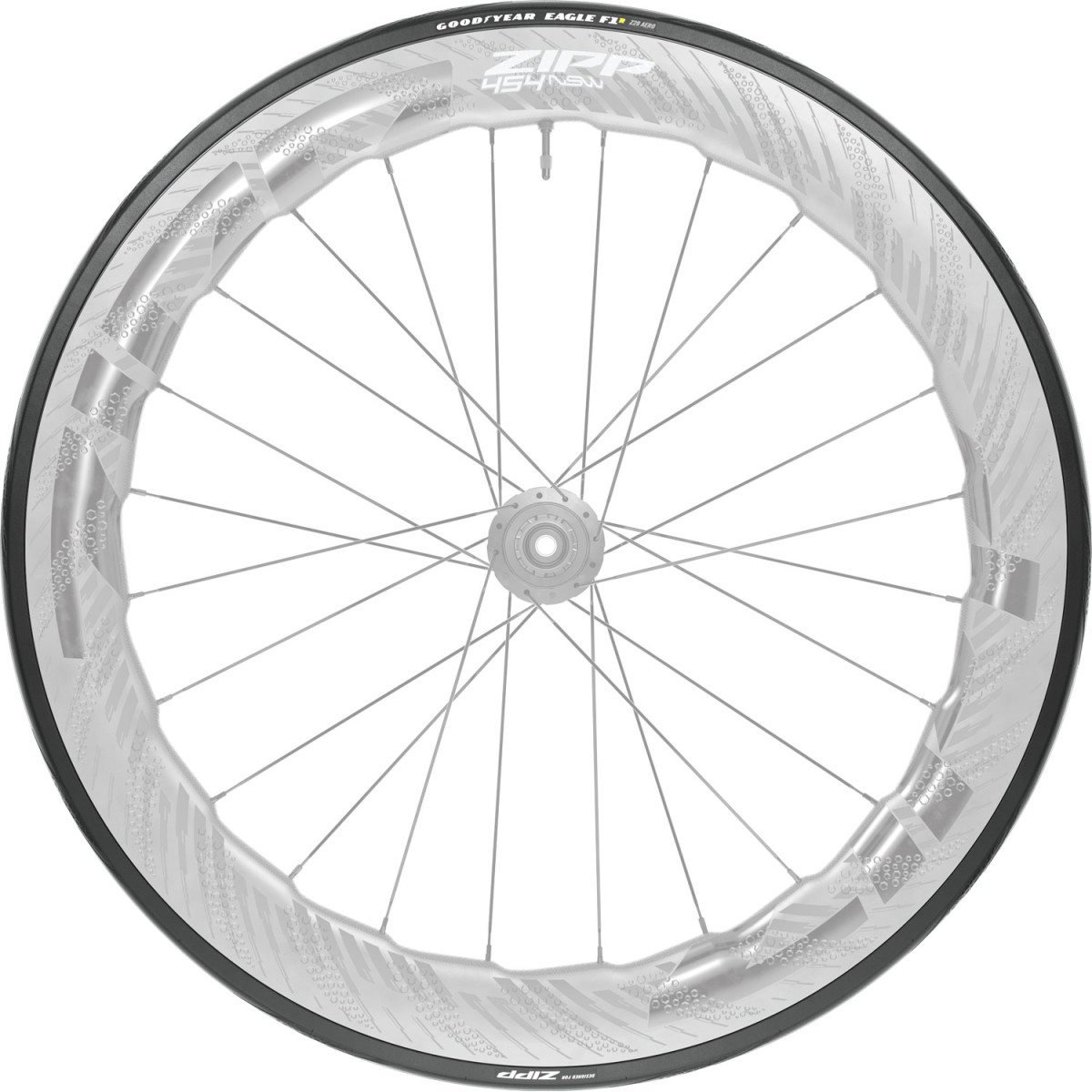 Zipp Goodyear Eagle F1 R Z29 AERO TLR 28" saliekamā riepa | Black