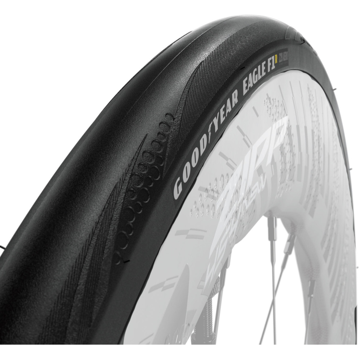 Zipp Goodyear Eagle F1 R Z29 AERO TLR 28" saliekamā riepa | Black
