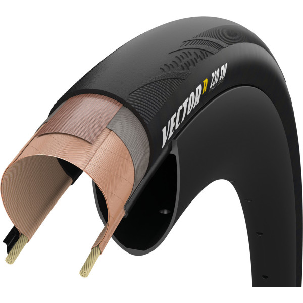 Zipp VectorR SW 28" saliekamā riepa | Black