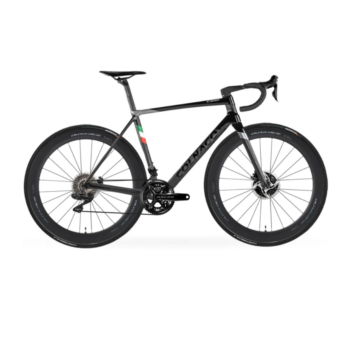 Colnago C68 šosejas velosipēds | Shimano Dura Ace R9270 Di2 | Shimano Dura Ace C50 WHR 9270 | Melns - Melns