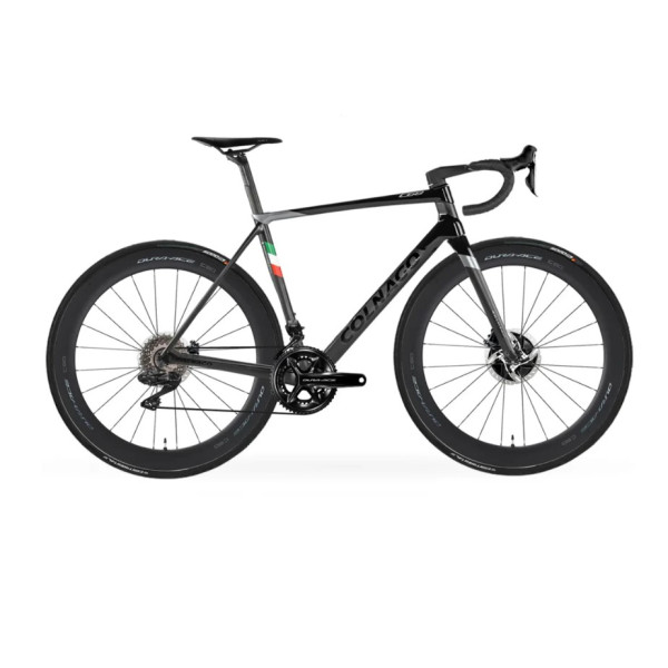 Colnago C68 šosejas velosipēds | Shimano Dura Ace R9270 Di2 | Shimano Dura Ace C50 WHR 9270 | Melns - Melns