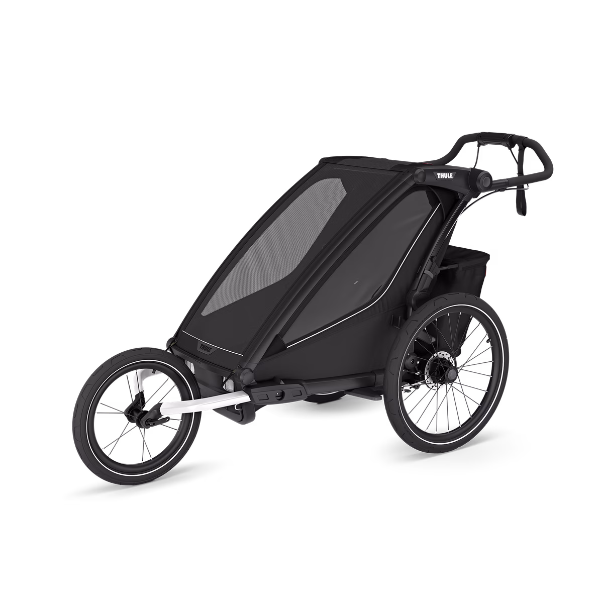 Thule Chariot Sport 2 dažādu sporta veidu velopiekabe | 1 vieta | Black