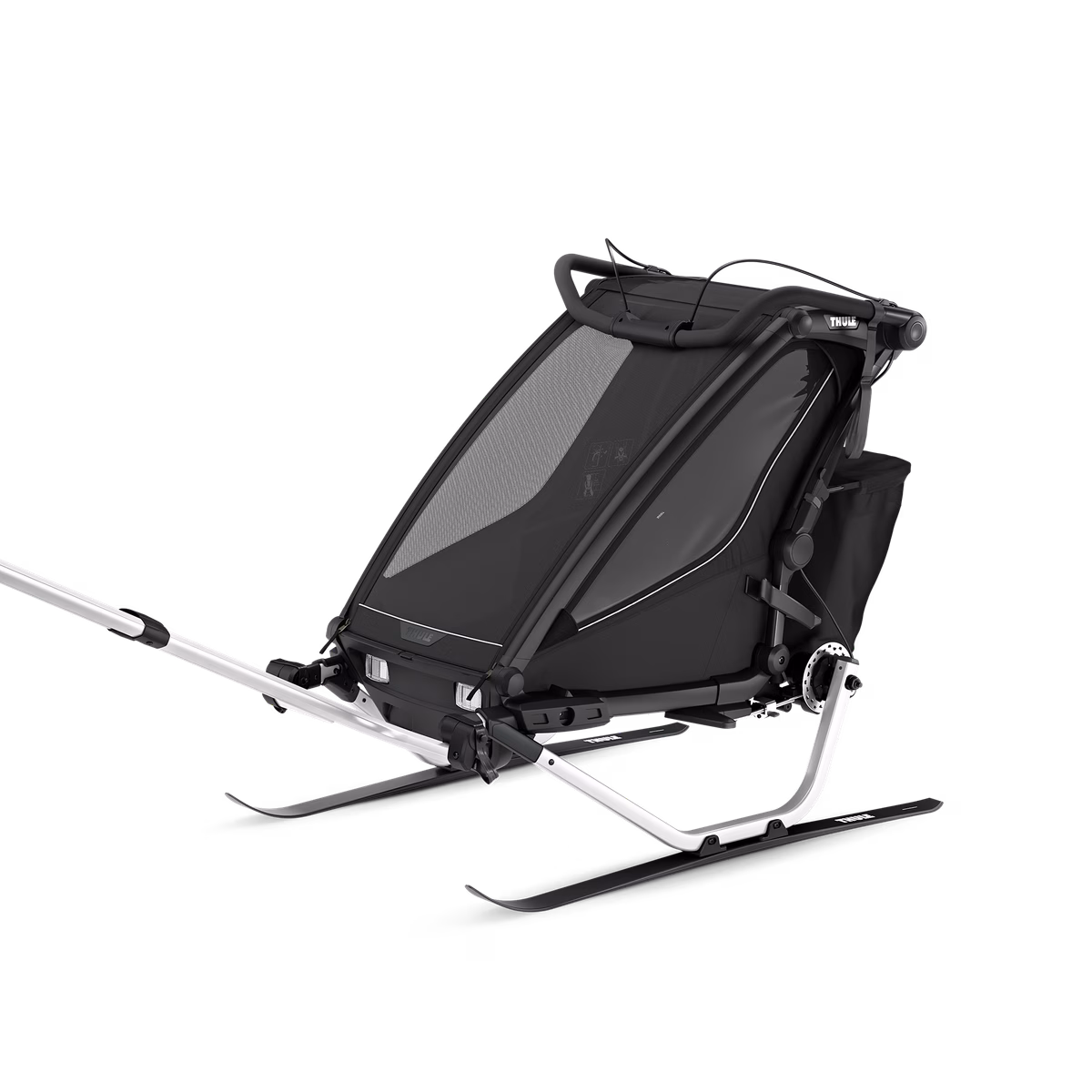 Thule Chariot Sport 2 dažādu sporta veidu velopiekabe | 1 vieta | Black
