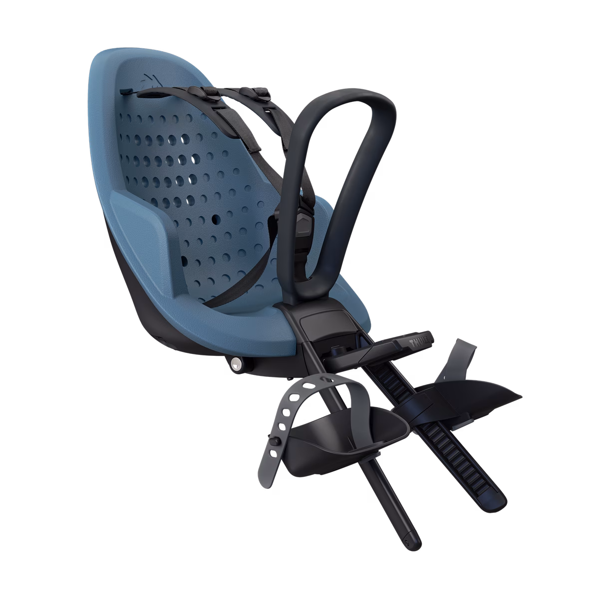 Thule Yepp 2 Mini priekšējais bērnu velosipēda sēdeklis | Aegean Blue Thule Yepp 2 Mini priekšējais bērnu velosipēda sēdeklis | Aegean Blue