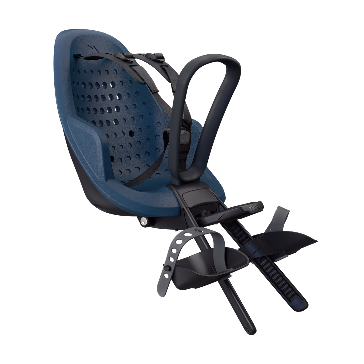 Thule Yepp 2 Mini priekšējais bērnu velosipēda sēdeklis | Majolica Blue Thule Yepp 2 Mini priekšējais bērnu velosipēda sēdeklis | Majolica Blue