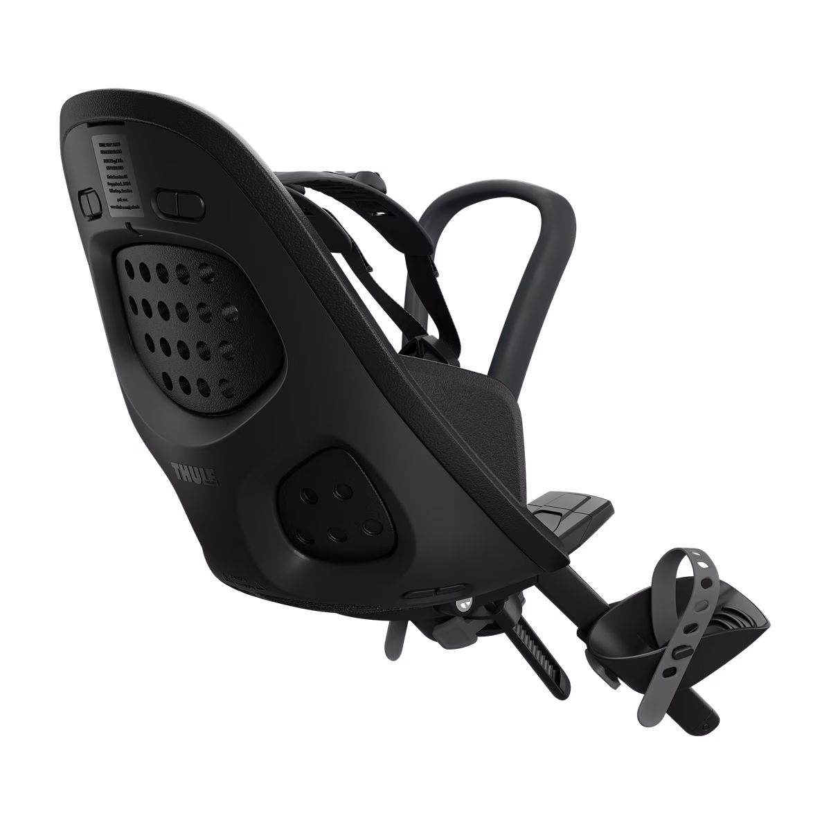 Thule Yepp 2 Mini priekšējais bērnu velosipēda sēdeklis | Midnight Black