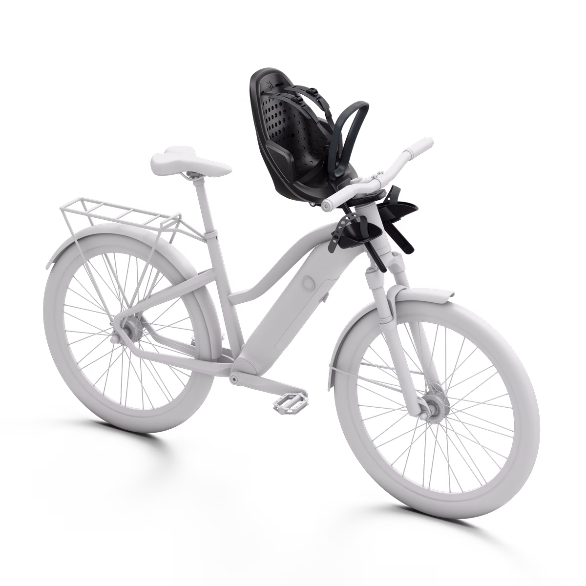 Thule Yepp 2 Mini priekšējais bērnu velosipēda sēdeklis | Midnight Black